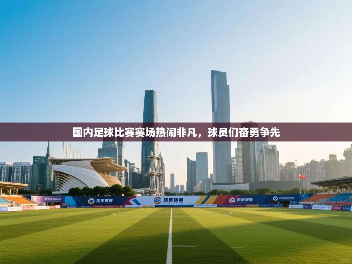 国内足球比赛赛场热闹非凡，球员们奋勇争先  第1张